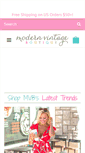 Mobile Screenshot of modernvintageboutique.com